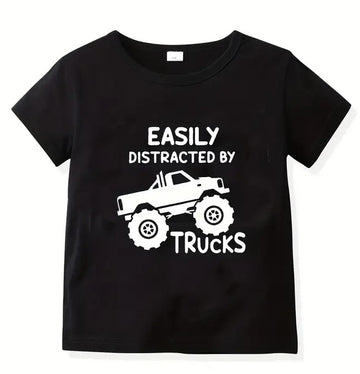 Truck. Boys Crew Neck T-shirt