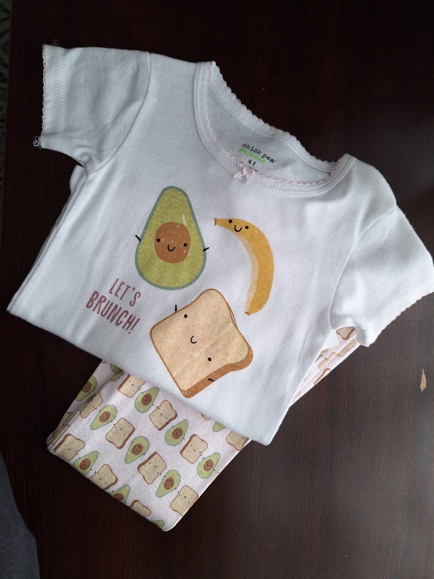 4T Avocado Pajamas